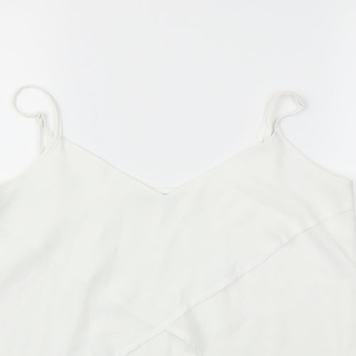 Miss Selfridge Womens White   Basic Blouse Size 6