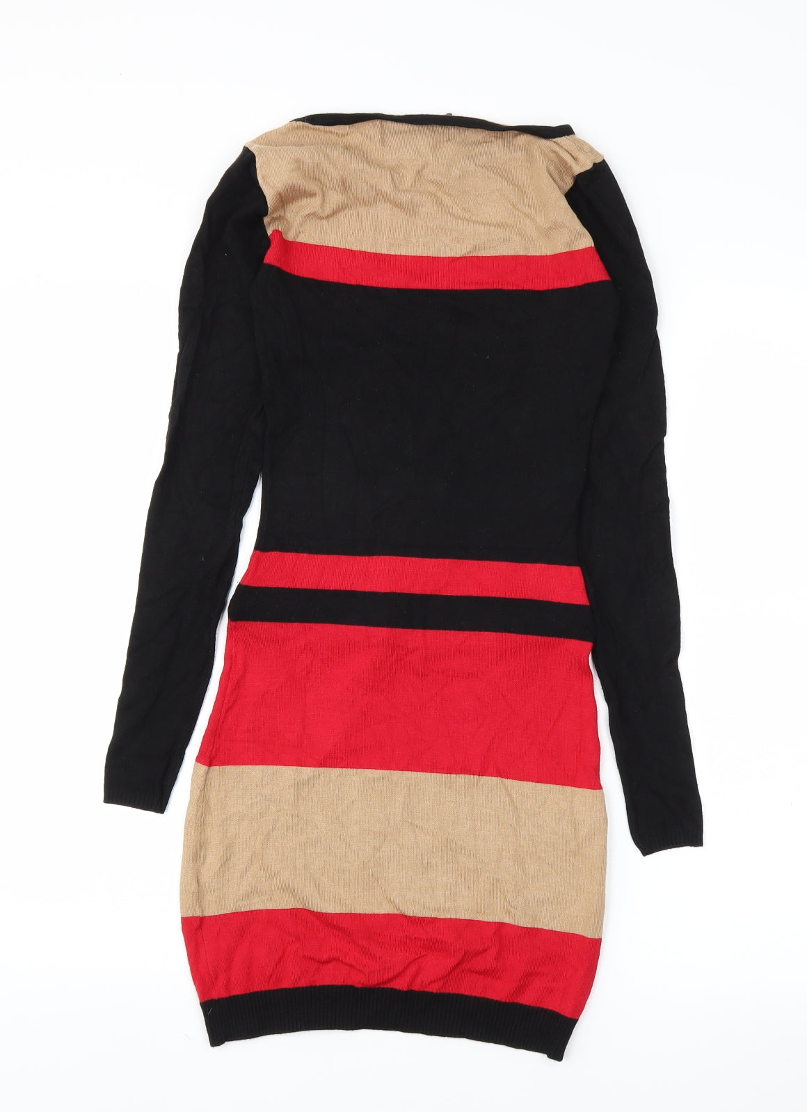LIPSY  Womens Black Striped  A-Line  Size 6