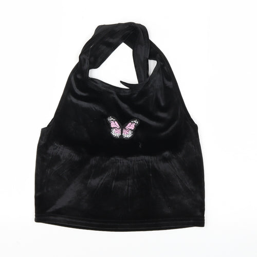 Preworn Womens Black   Basic T-Shirt Size S