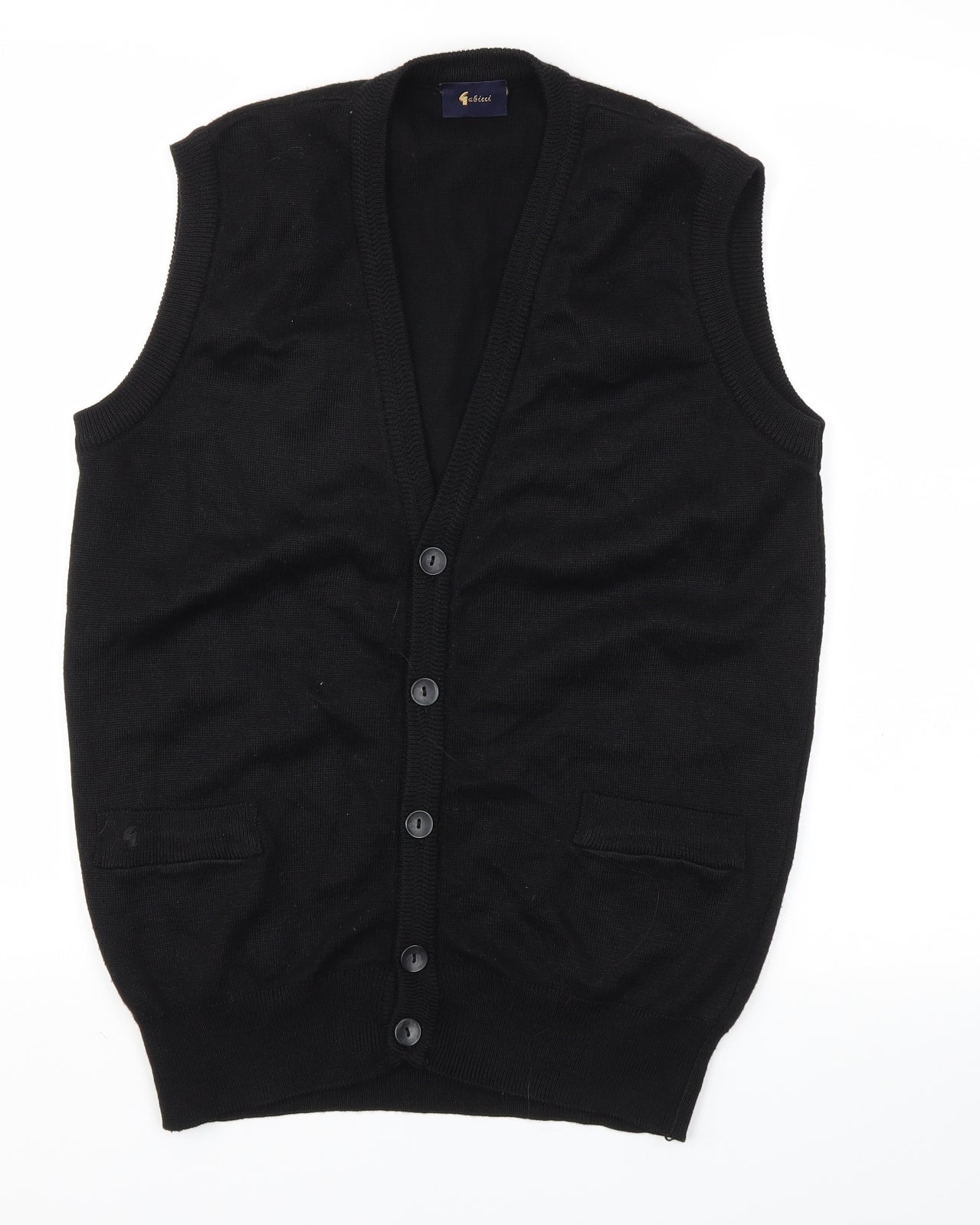 Gabicci Mens Black    T-Shirt Size 17