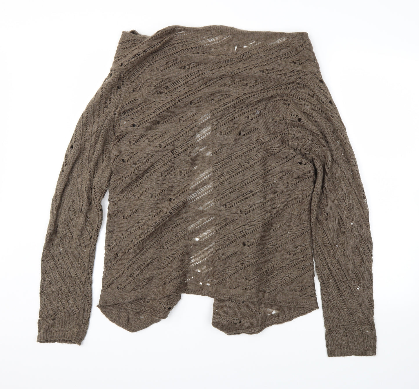 F&F Womens Brown   Cardigan Jumper Size 16