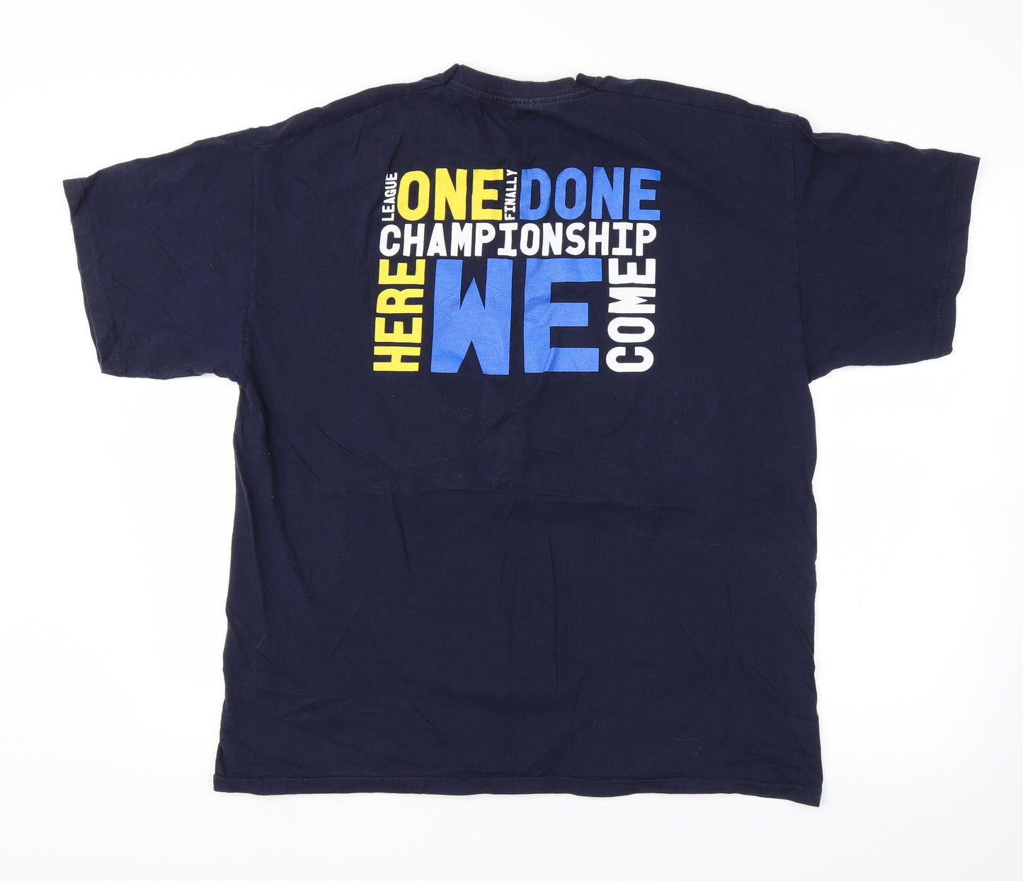 Fruit of the Loom Mens Blue    T-Shirt Size XL