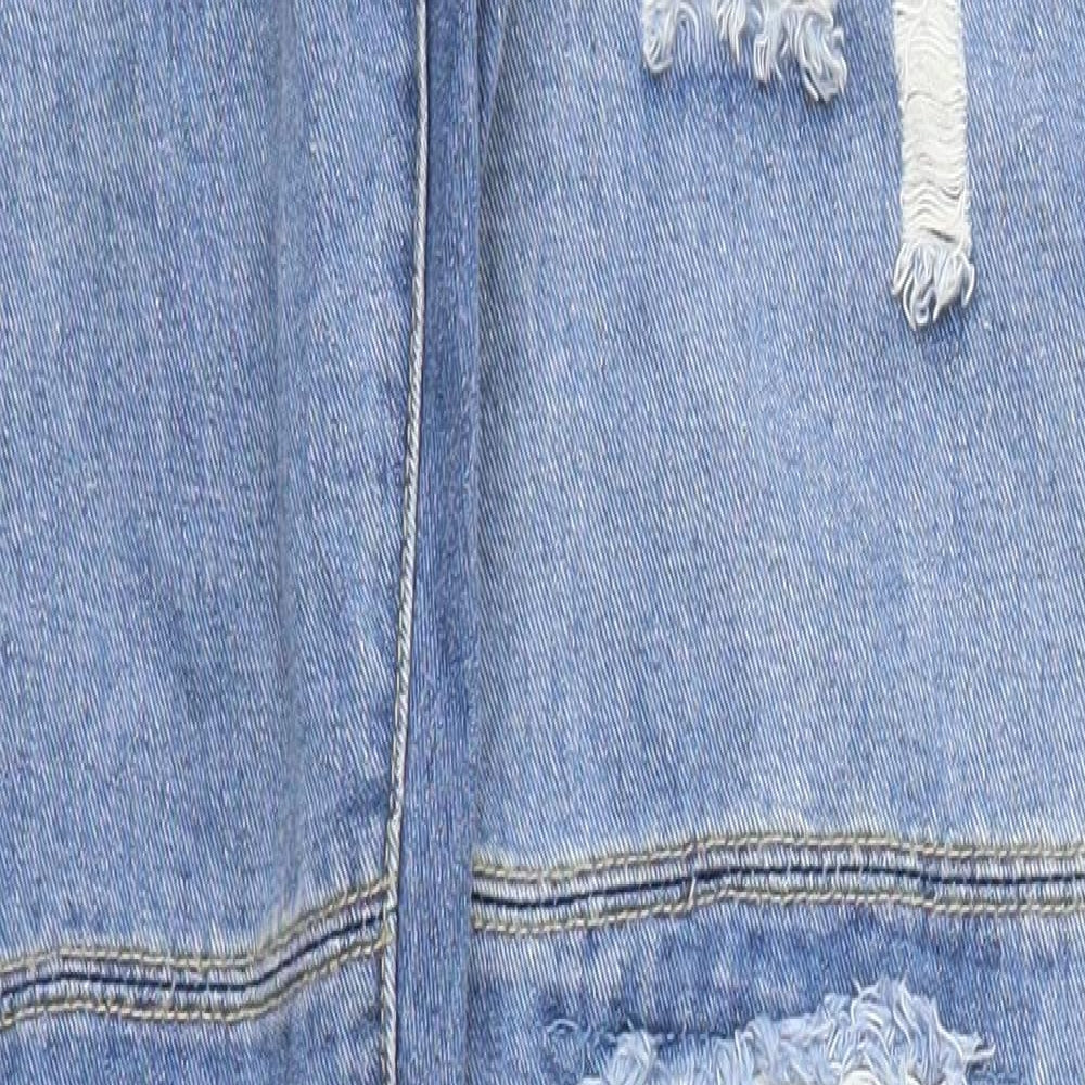 Boohoo Mens Blue   Straight Jeans Size 32 L31 in