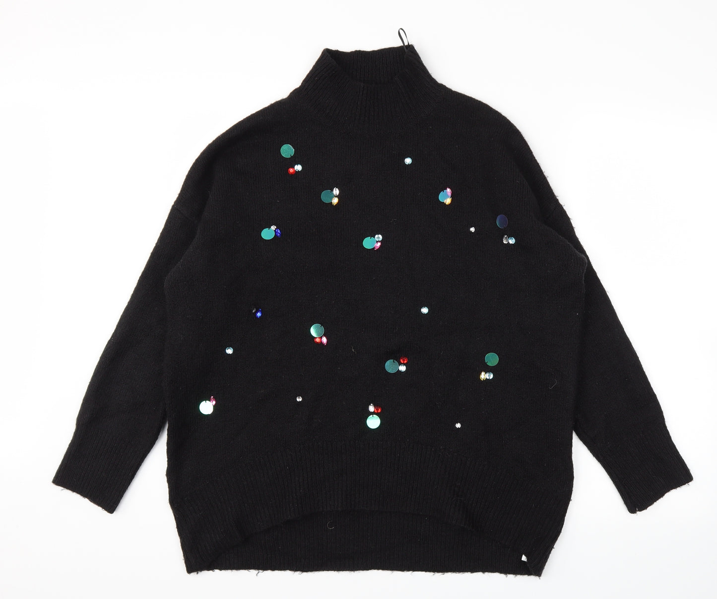 F&F Womens Black   Pullover Jumper Size 12