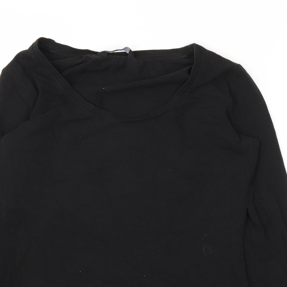 F&F Womens Black   Basic T-Shirt Size 12