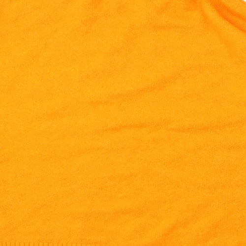 Star Womens Orange   Pullover Jumper Size 14