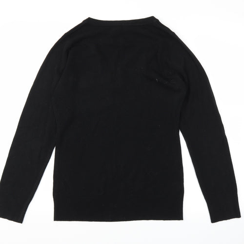 Dunnes  Womens Black   Pullover Jumper Size 14