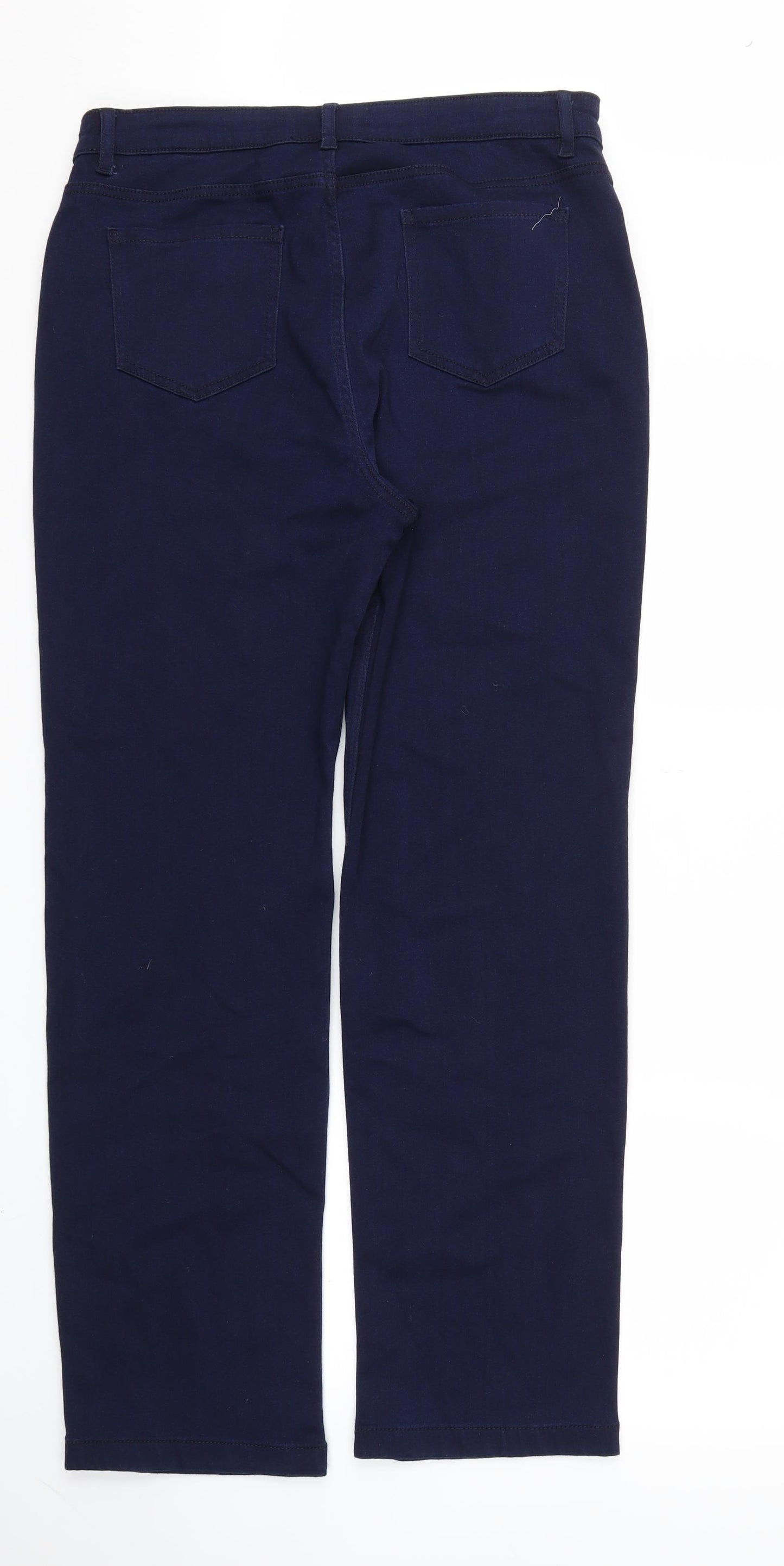 straight  Womens Blue   Straight Jeans Size 16 L30 in