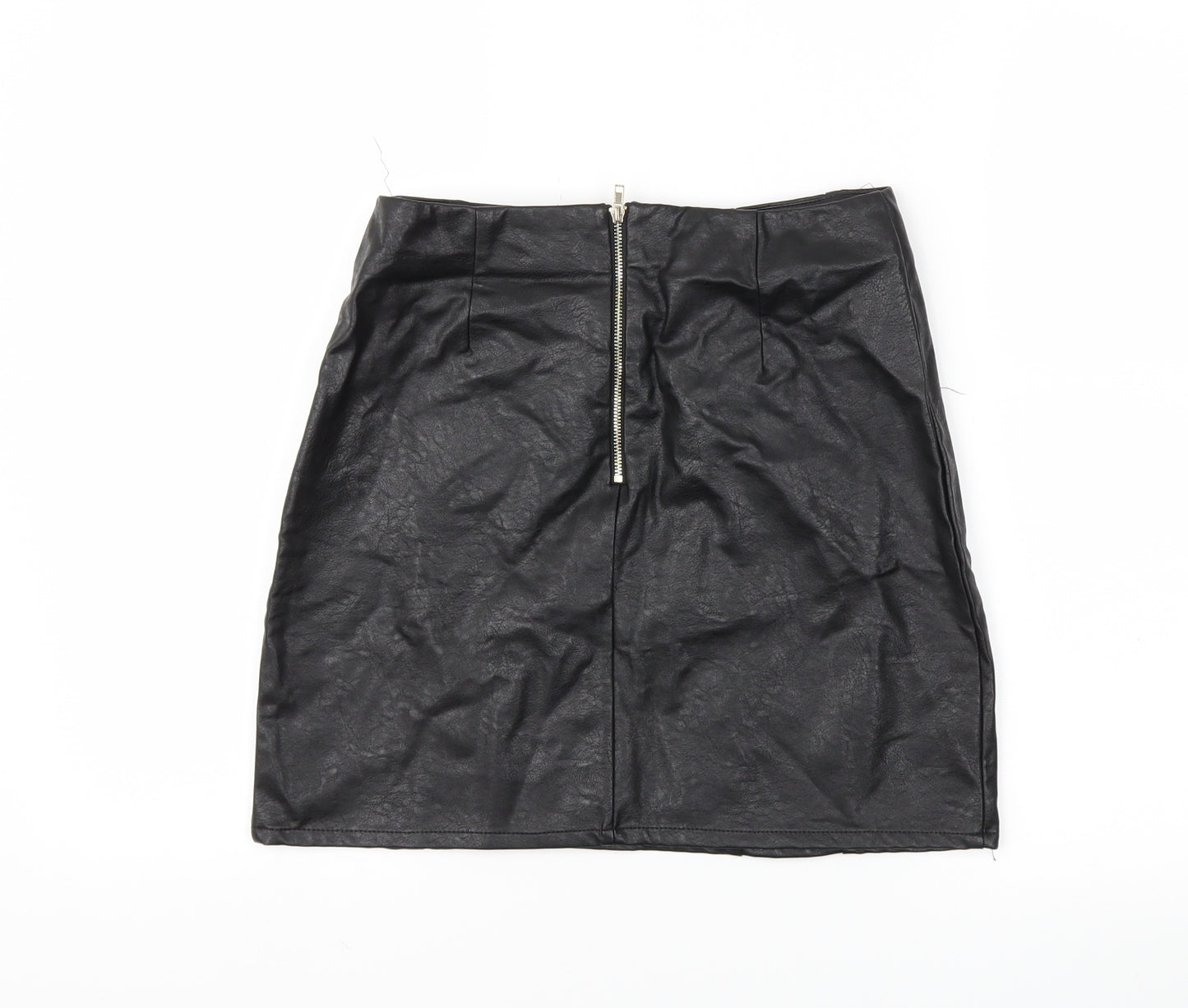 Missguided Womens Black   A-Line Skirt Size 6