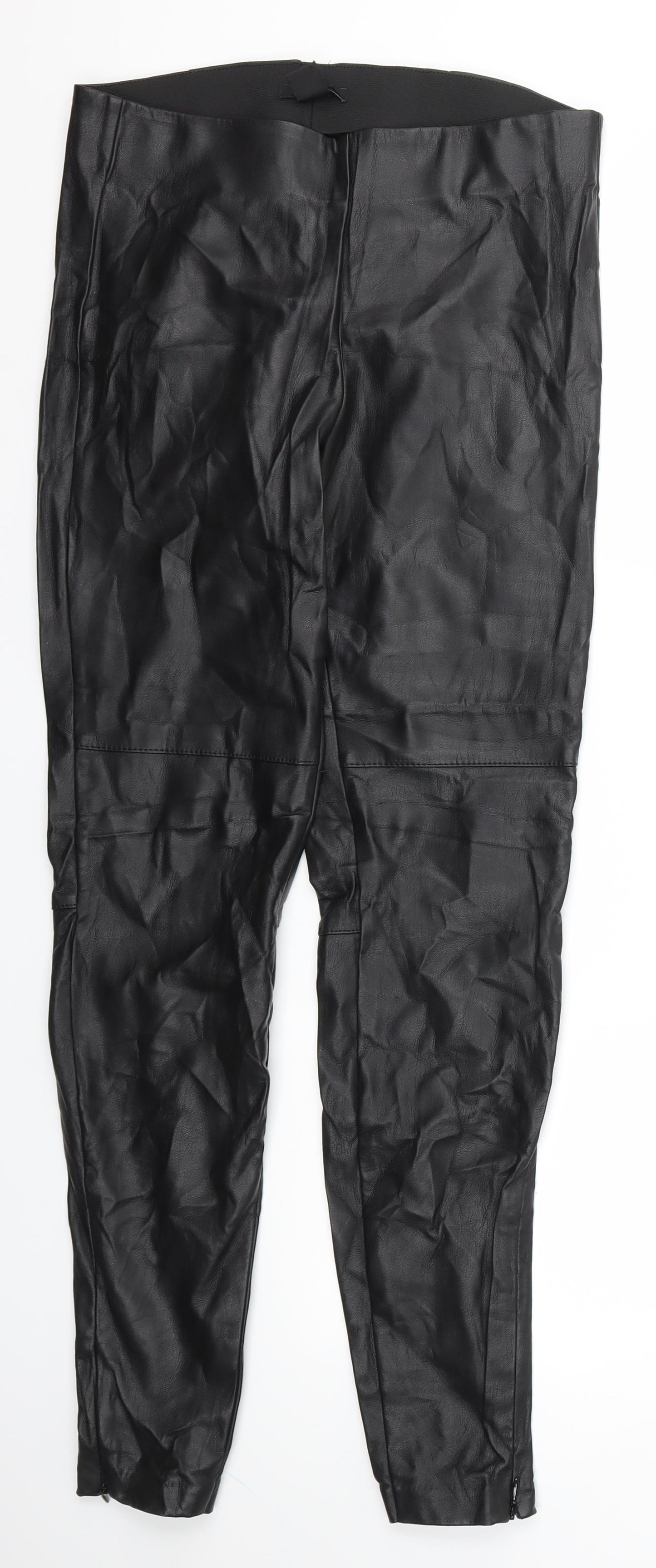H&M Womens Black   Jegging Trousers Size 10 L30 in - Stretch waistband