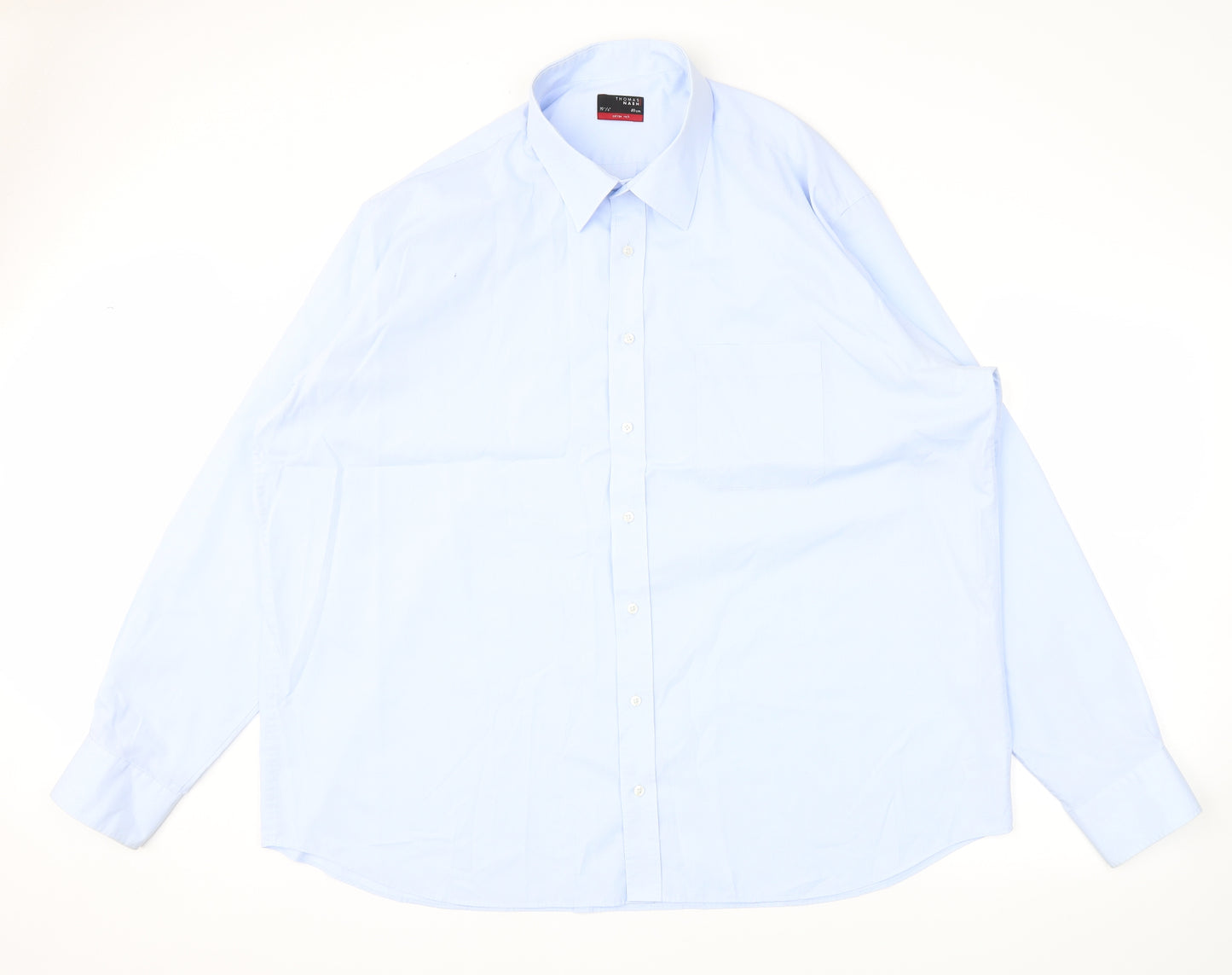Thomas Nash Mens Blue    T-Shirt Size 19