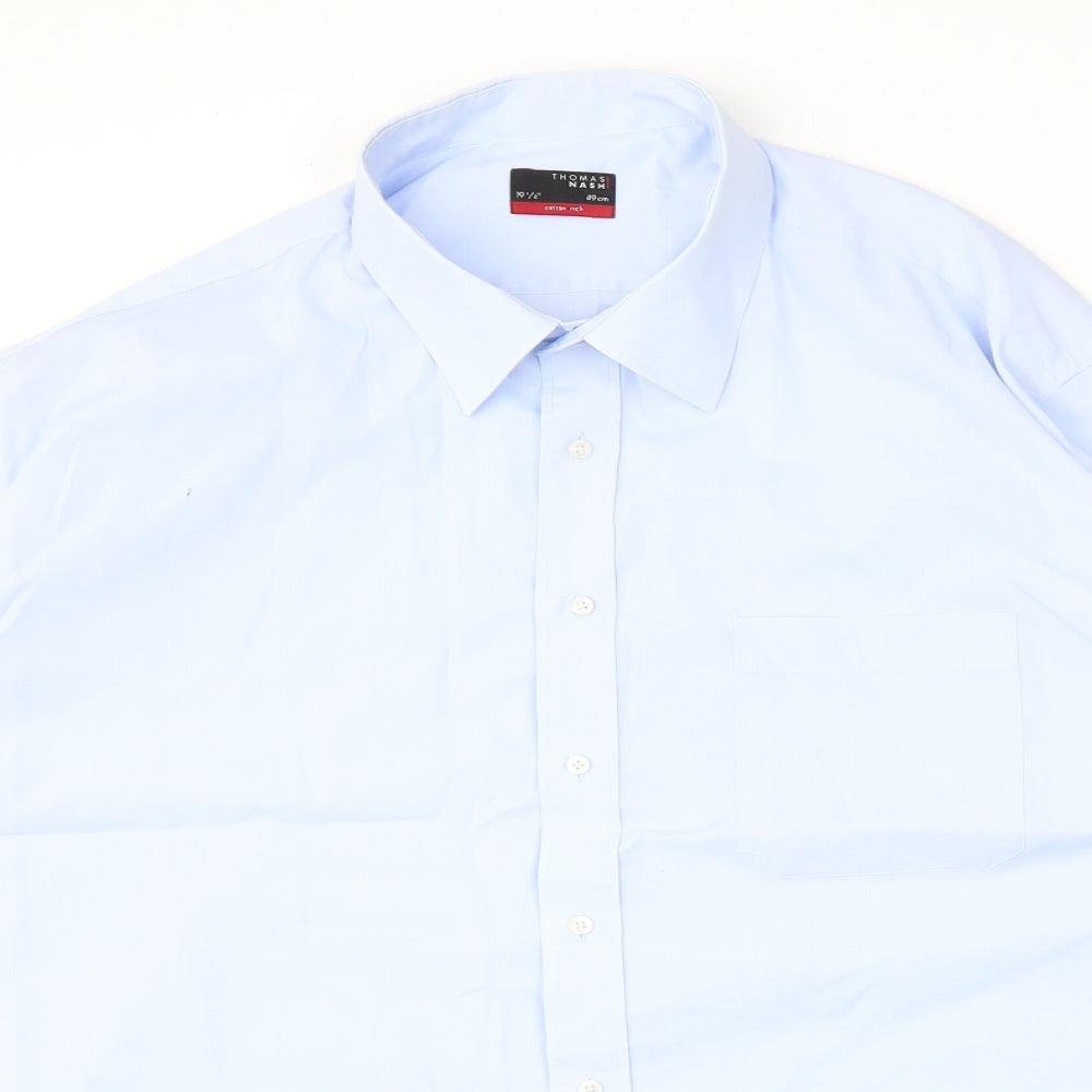 Thomas Nash Mens Blue    T-Shirt Size 19