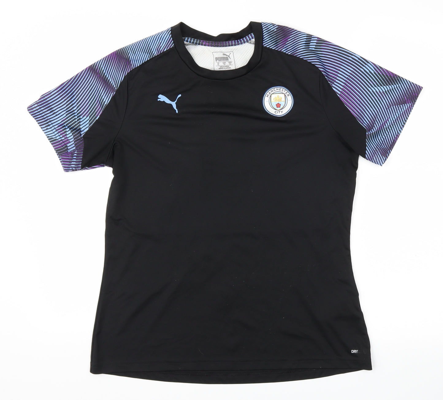 PUMA Boys Black   Basic T-Shirt Size XL
