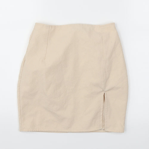 Pretty Little Thing  Womens Pink   A-Line Skirt Size 6