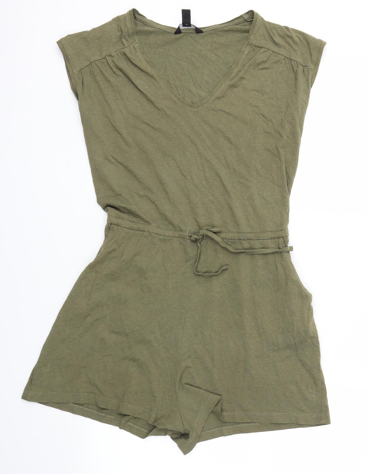 New Look Womens Green   Playsuit One-Piece Size 8