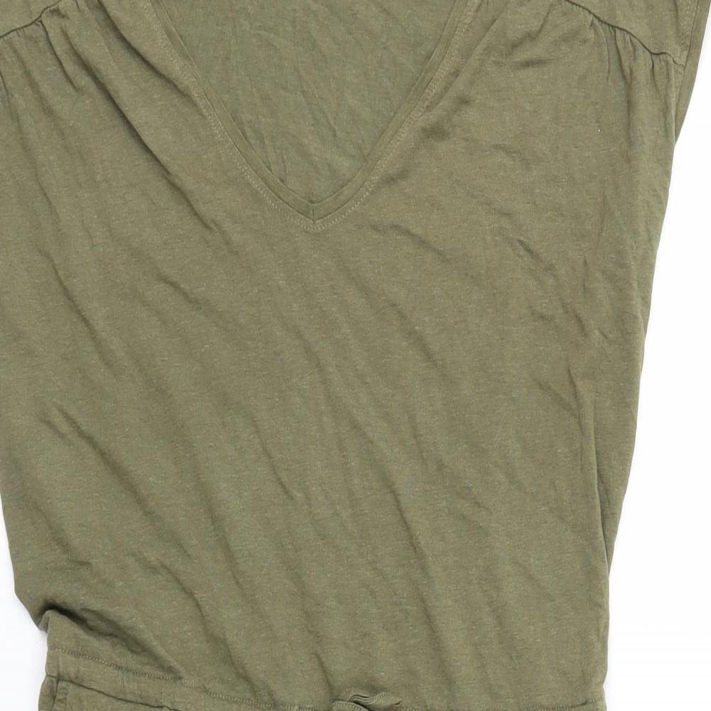New Look Womens Green   Playsuit One-Piece Size 8