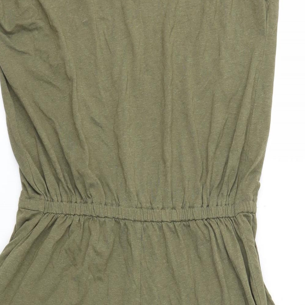 New Look Womens Green   Playsuit One-Piece Size 8