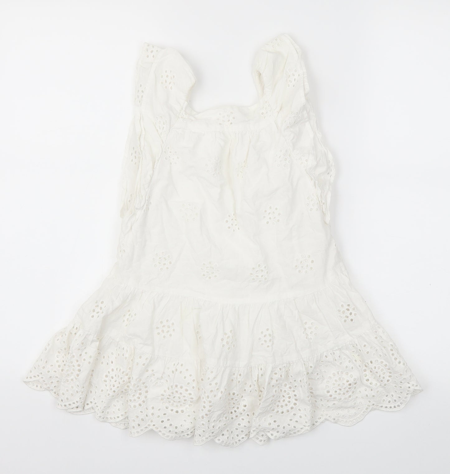 F&F Girls White   Basic T-Shirt Size 4-5 Years
