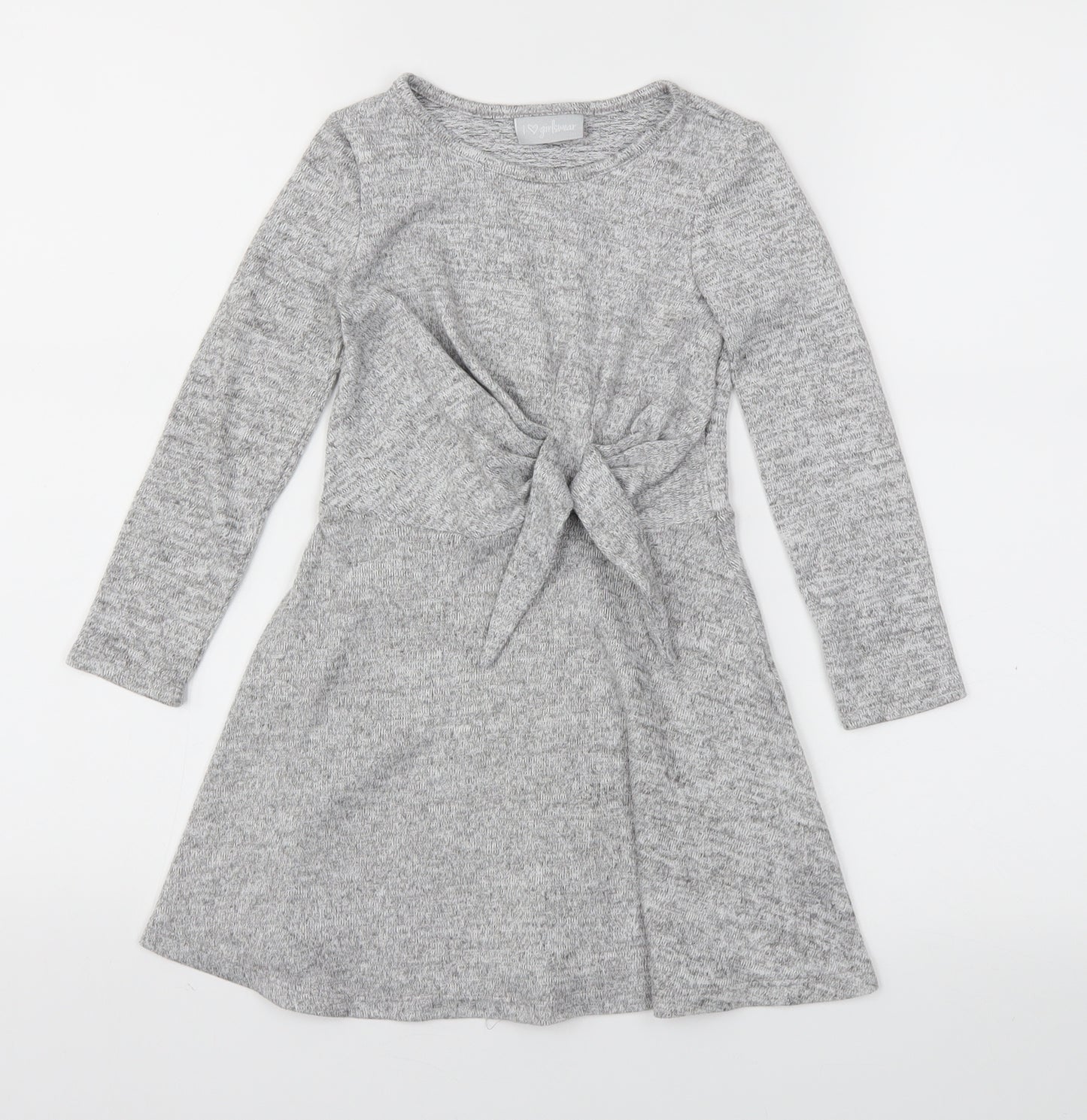 I love girls wear Girls Grey   Fit & Flare  Size 4 Years