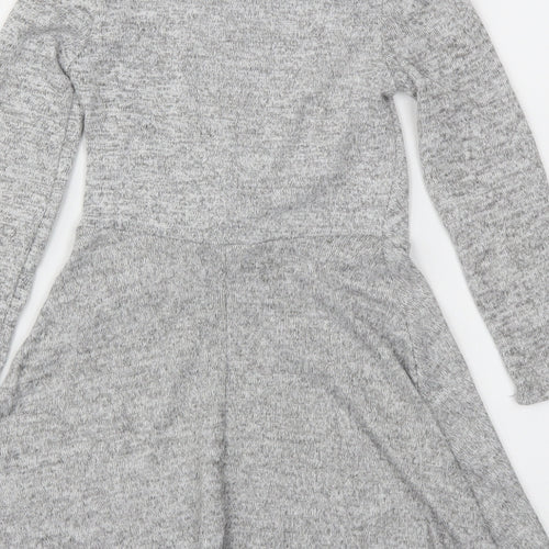 I love girls wear Girls Grey   Fit & Flare  Size 4 Years