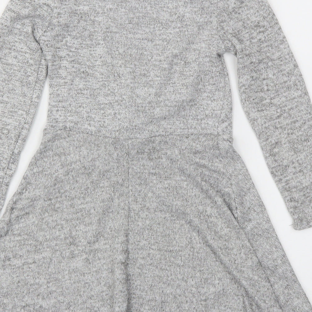 I love girls wear Girls Grey   Fit & Flare  Size 4 Years