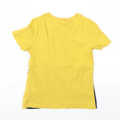 H&M Boys Yellow   Basic T-Shirt Size 5-6 Years