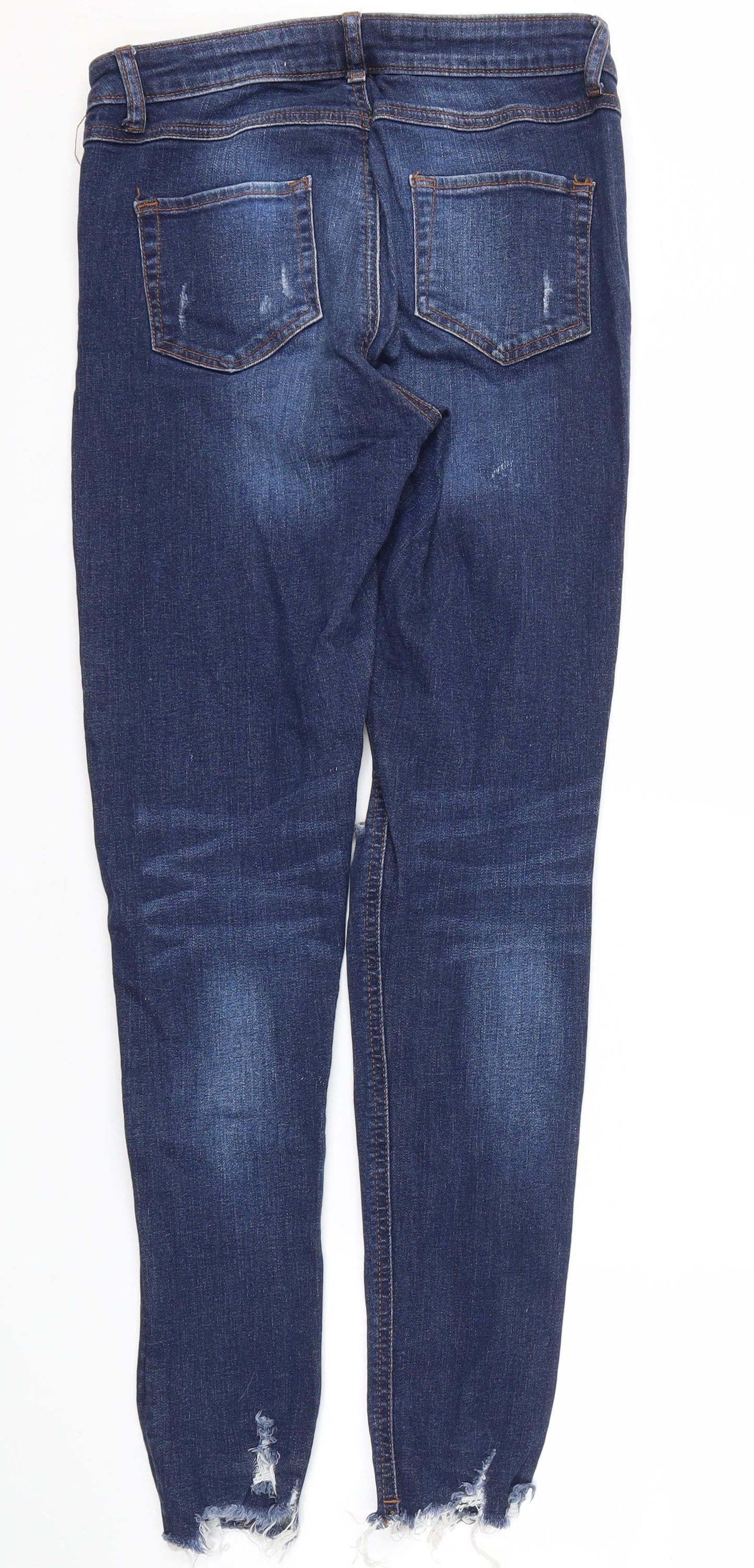 DENIM&CO Womens Blue   Skinny Jeans Size 10 L29 in