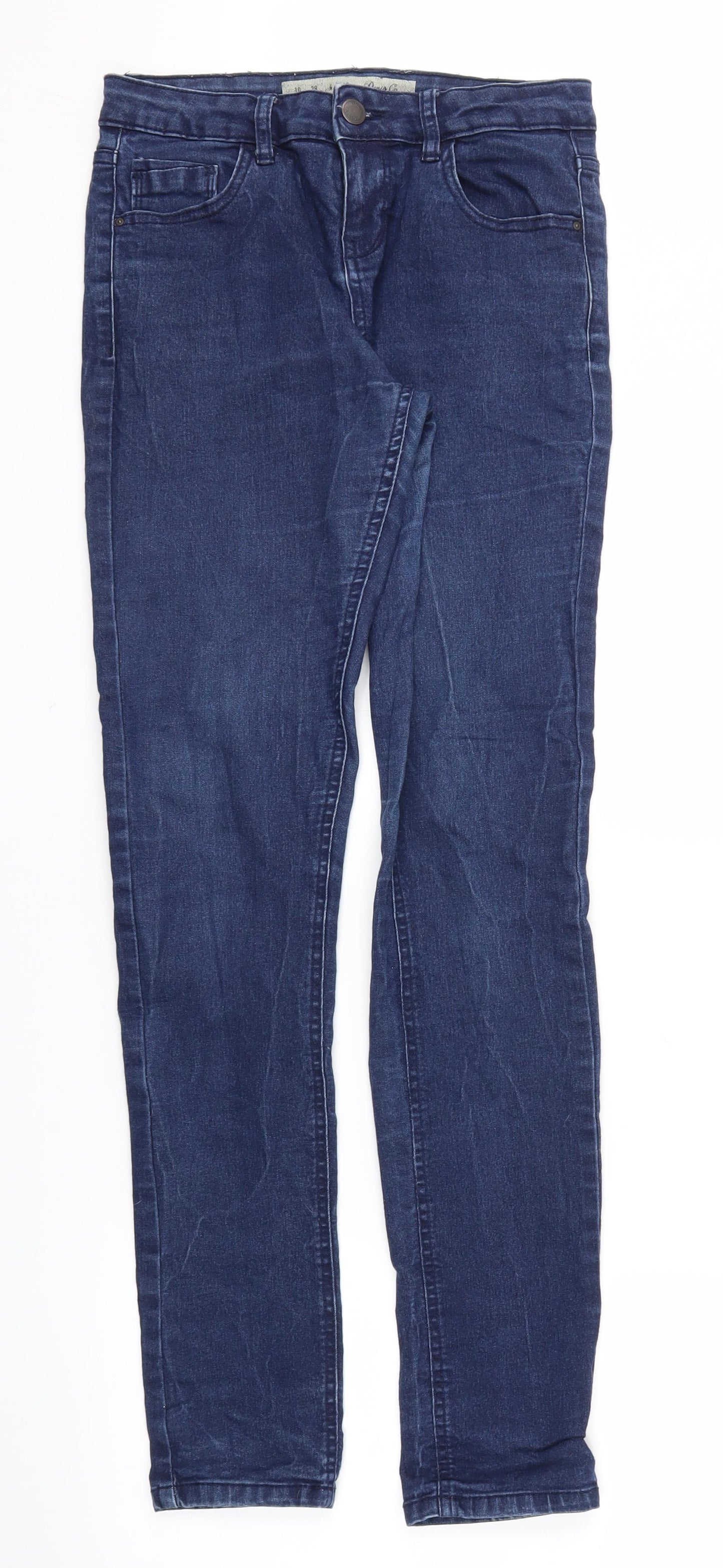 DENIM&CO  Womens Blue   Skinny Jeans Size 10 L31 in
