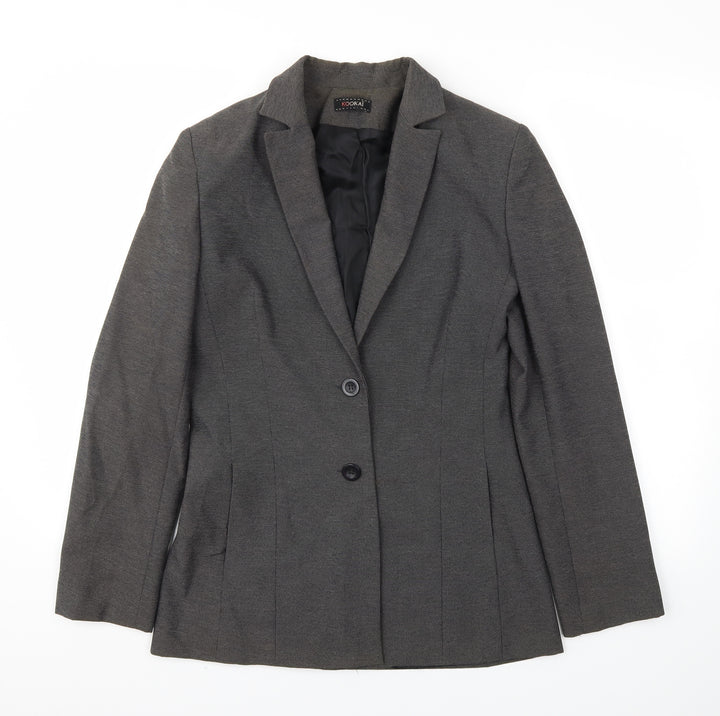 Kookai Womens Brown Jacket Blazer Size 10
