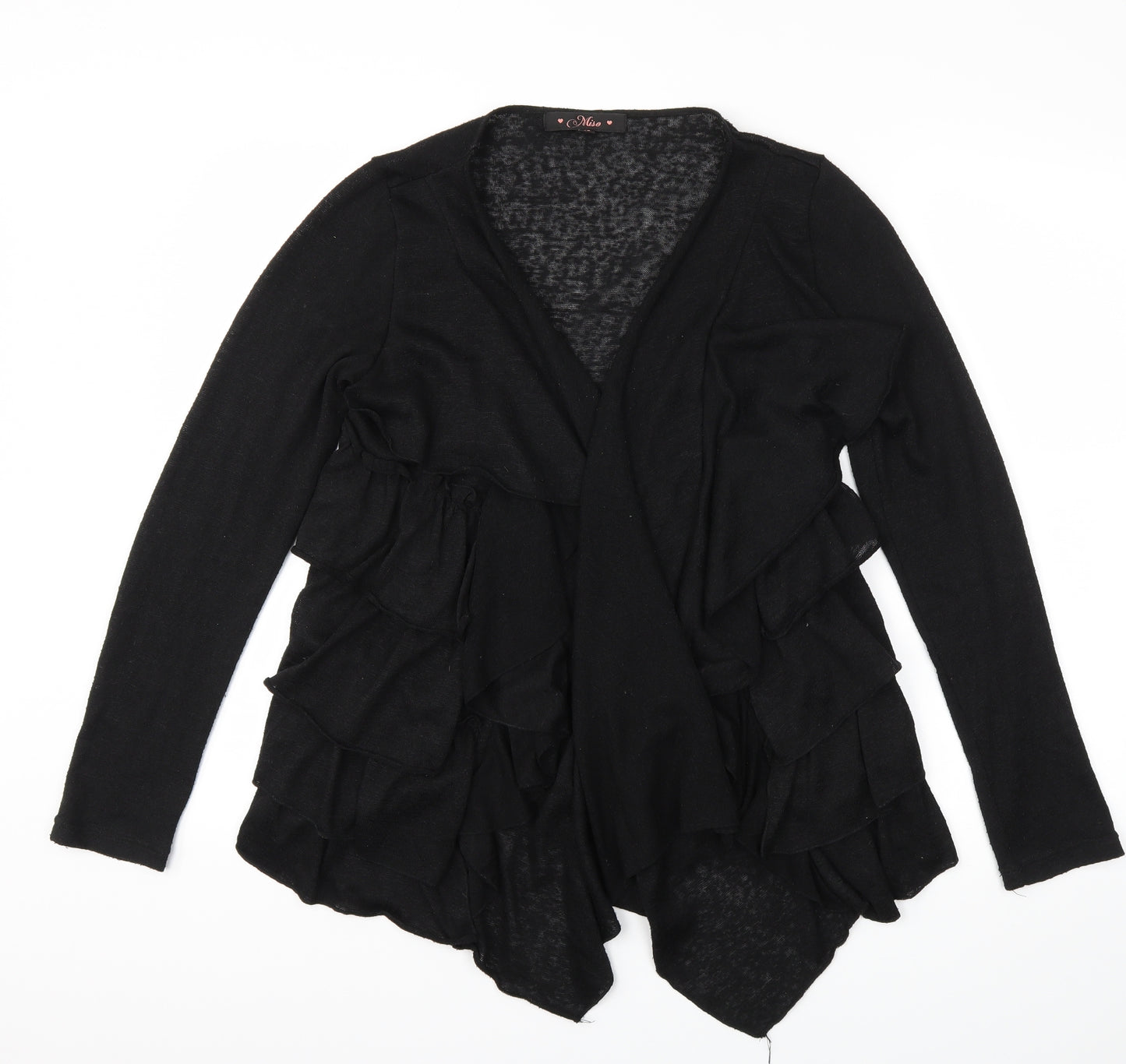 Miso Womens Black   Cardigan Jumper Size 12