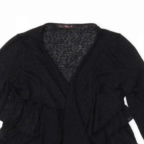 Miso Womens Black   Cardigan Jumper Size 12