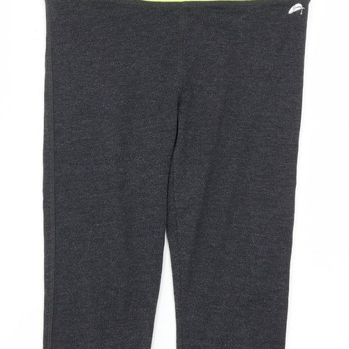 F&F Womens Grey   Capri Trousers Size S L20 in - Stretch waistband