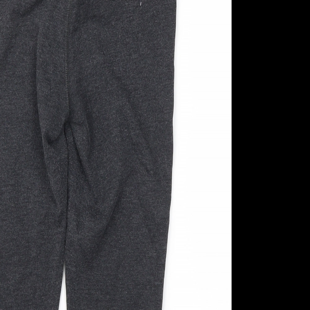 F&F Womens Grey   Capri Trousers Size S L20 in - Stretch waistband