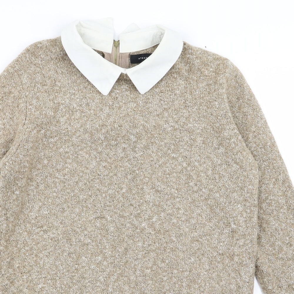 primsrk Womens Beige   Basic Blouse Size 12  - blouse/jumper