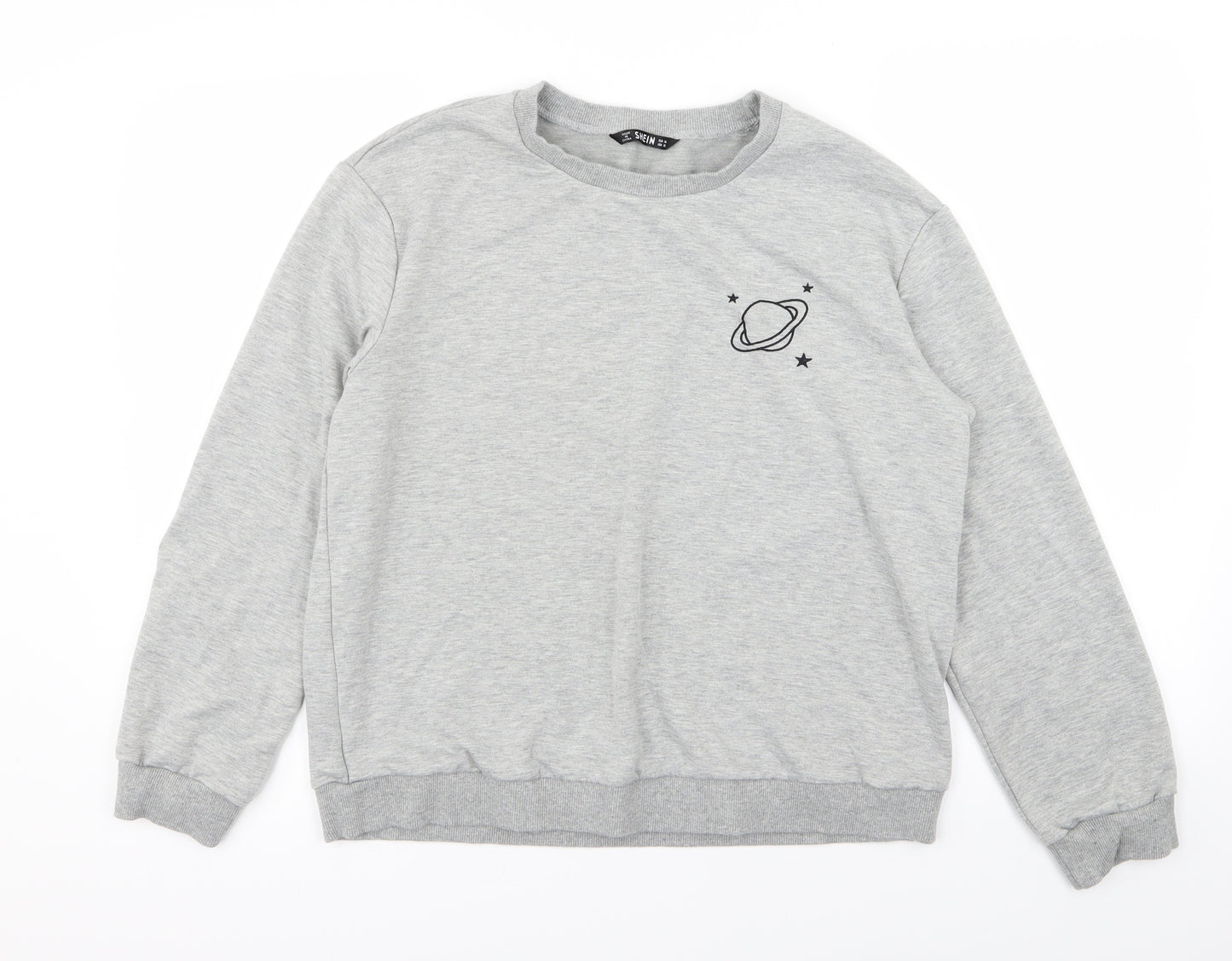 SheIn Womens Grey   Pullover Jumper Size XL
