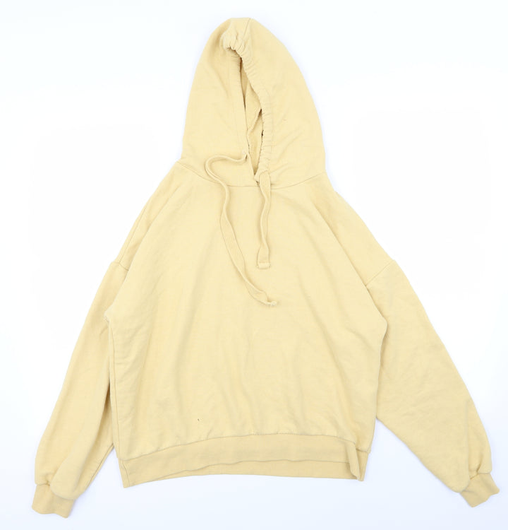 pull & bear Womens Yellow   Pullover Jumper Size 6