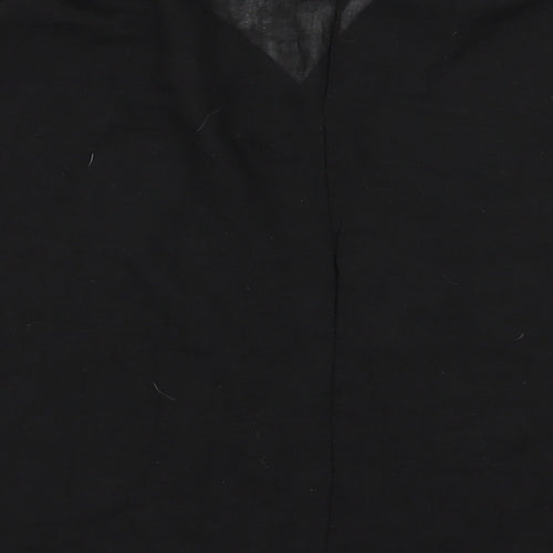 Preworn Womens Black   Basic Blouse Size 2XL