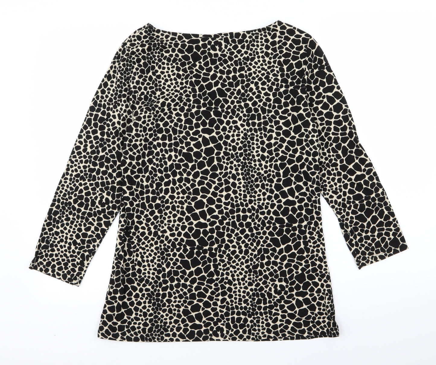 Dorothy Perkins Womens Multicoloured Animal Print  Basic T-Shirt Size 14