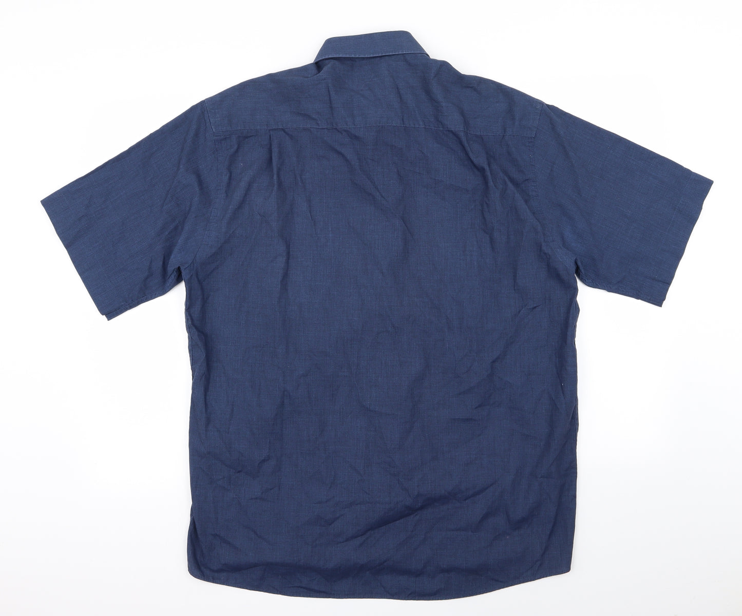 BHS Mens Blue    Dress Shirt Size 16