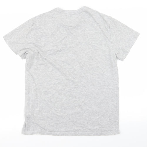 Primark Mens Grey    T-Shirt Size M