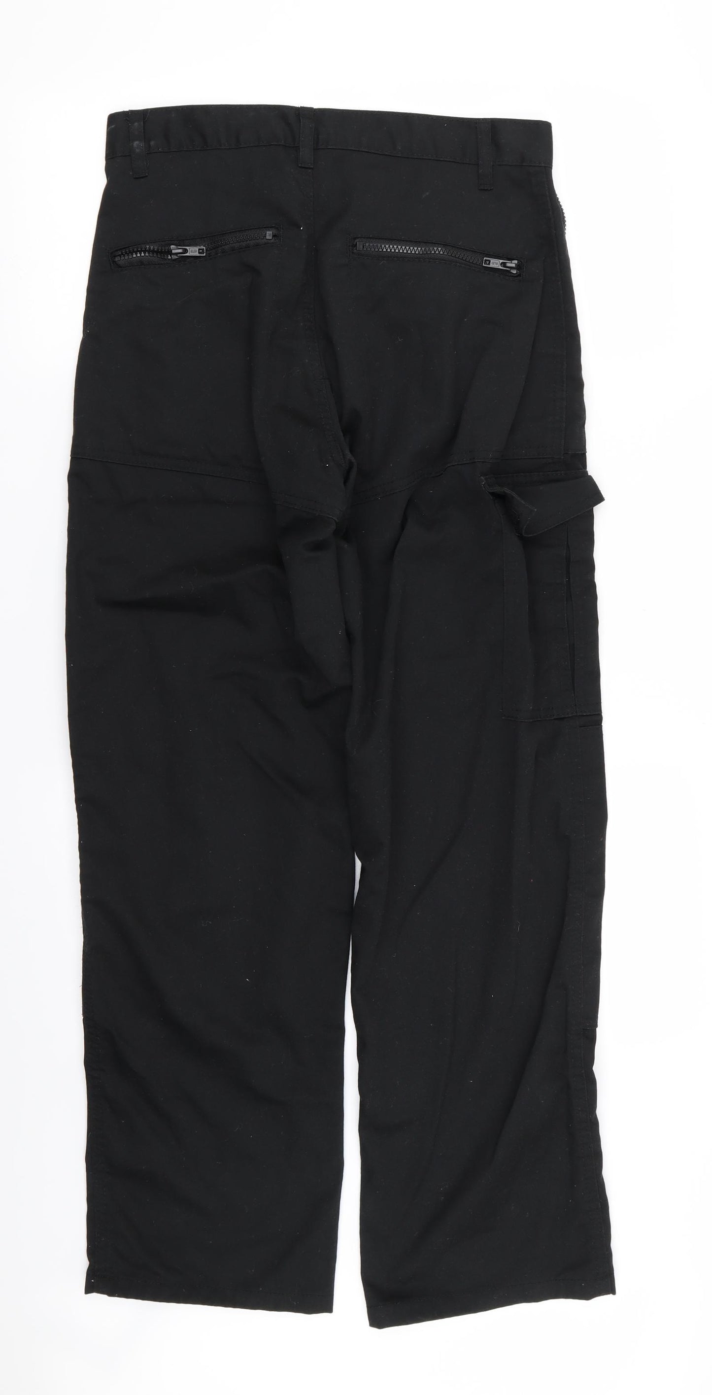 Portwest Mens Black   Trousers  Size 30 in L31 in - work trousers