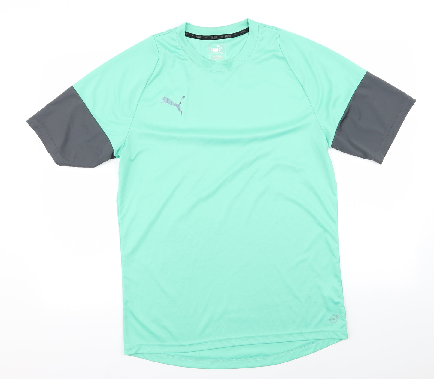 PUMA Mens Green   Basic T-Shirt Size L
