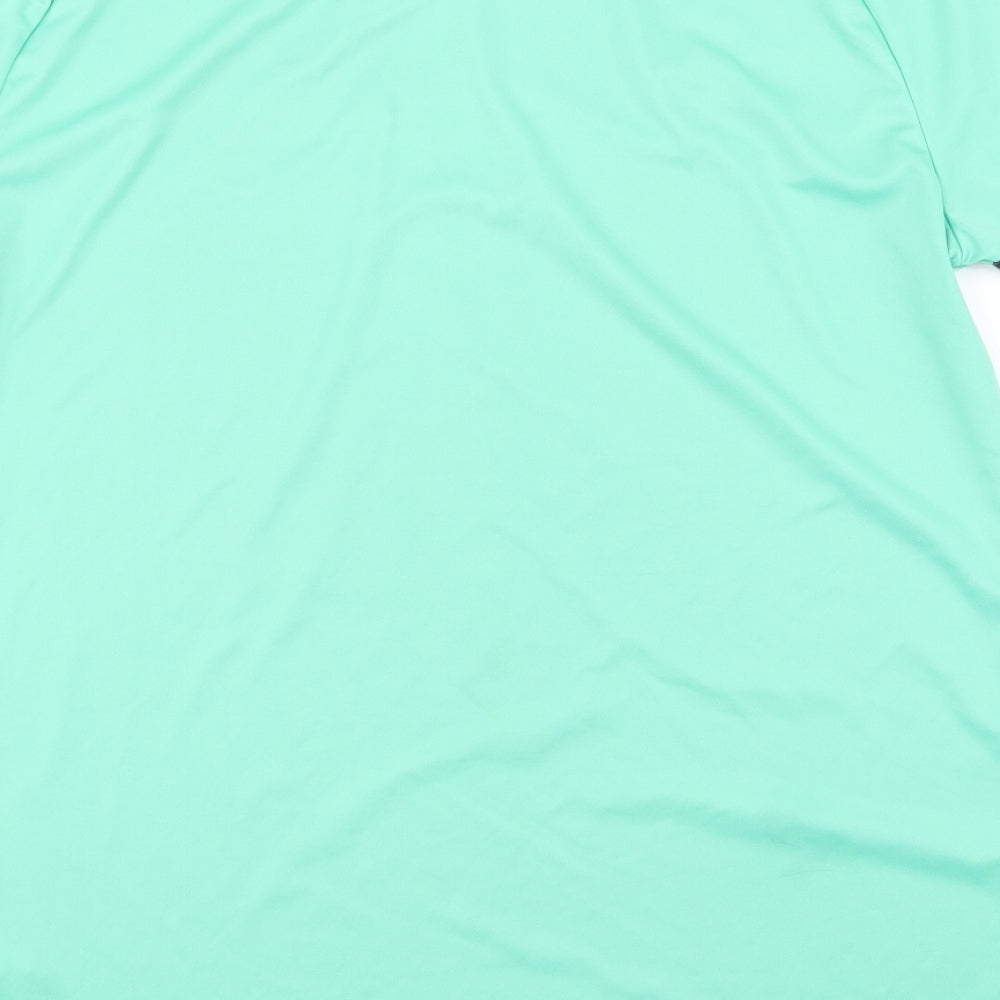PUMA Mens Green   Basic T-Shirt Size L