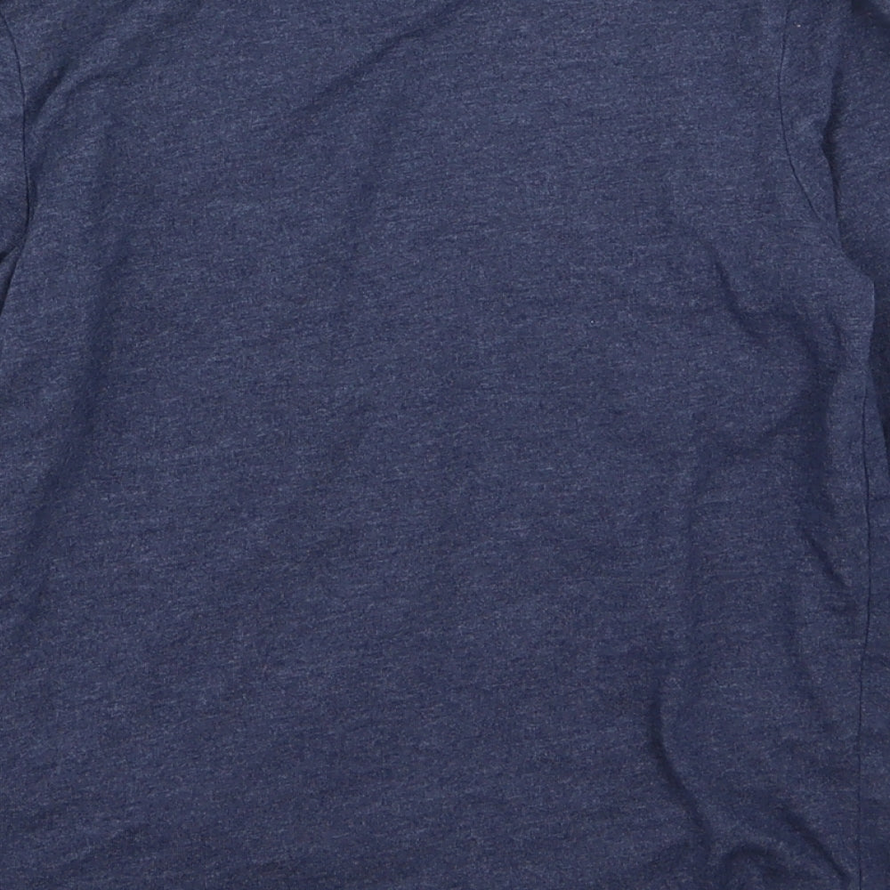 Nutmeg Boys Blue   Basic T-Shirt Size 7-8 Years  - lego christmas