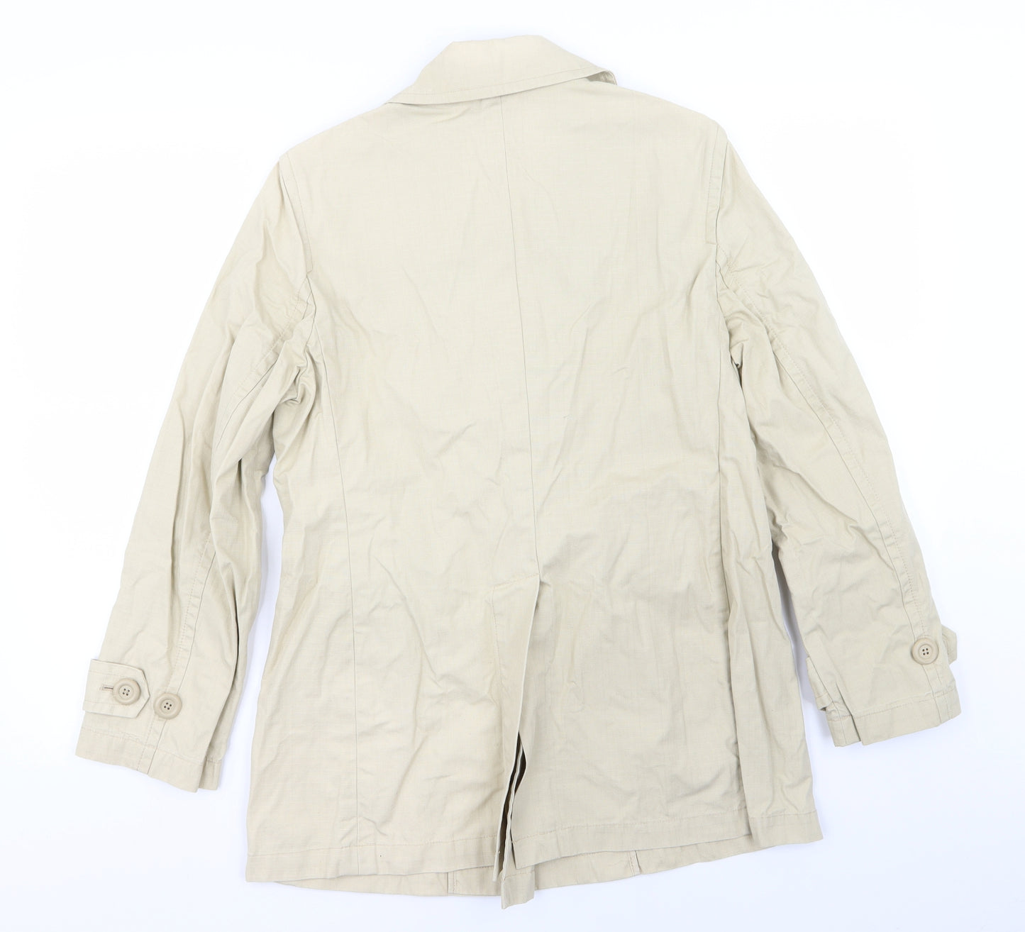 Gap Womens Beige   Overcoat Coat Size S