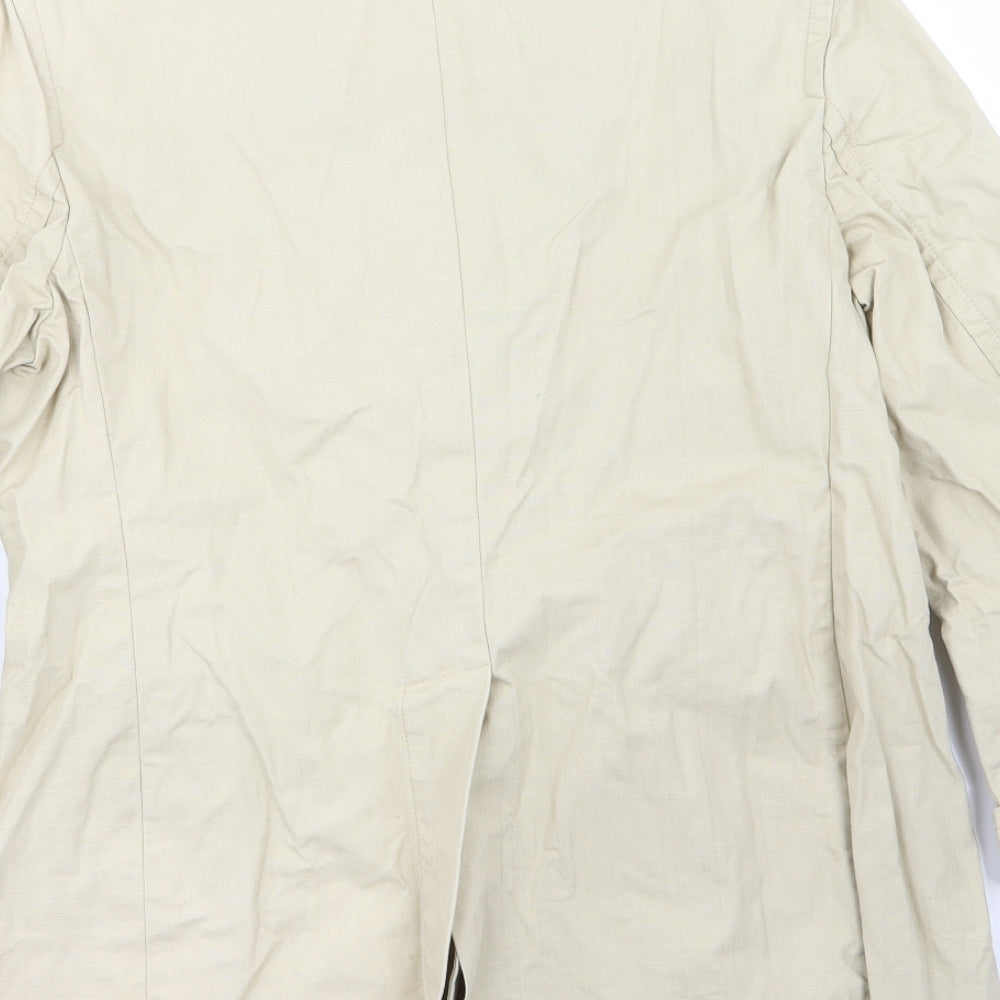 Gap Womens Beige   Overcoat Coat Size S