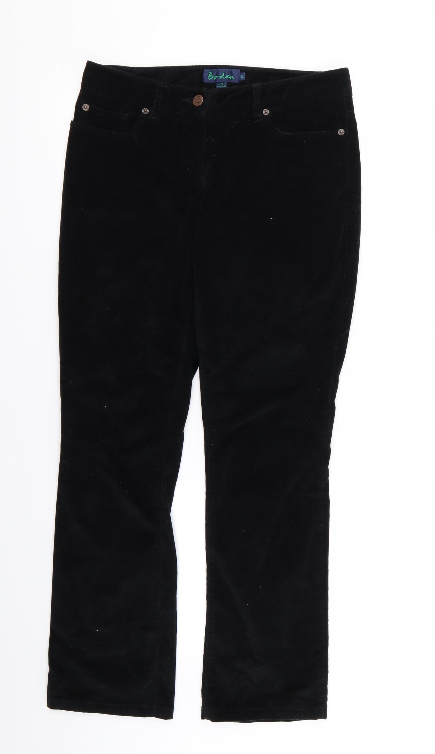 Boden Womens Black   Trousers  Size 8 L28 in