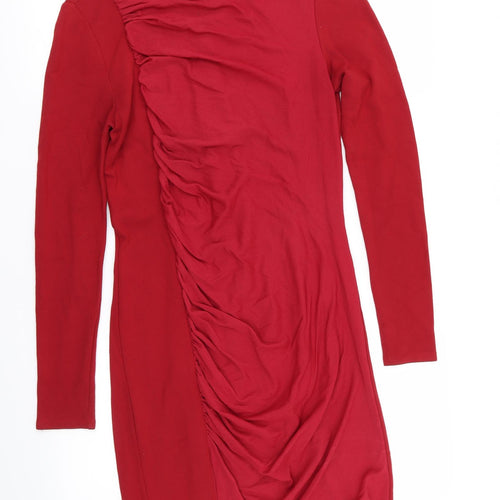 Philosophy Womens Red   Pencil Dress  Size S