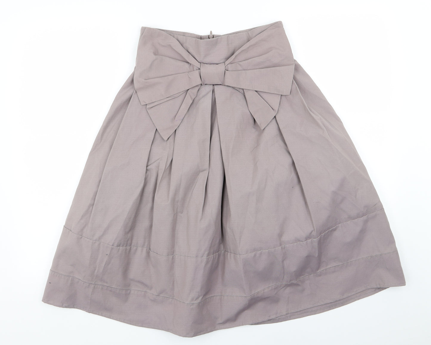 Spirit Womens Grey   Pleated Skirt Size 10