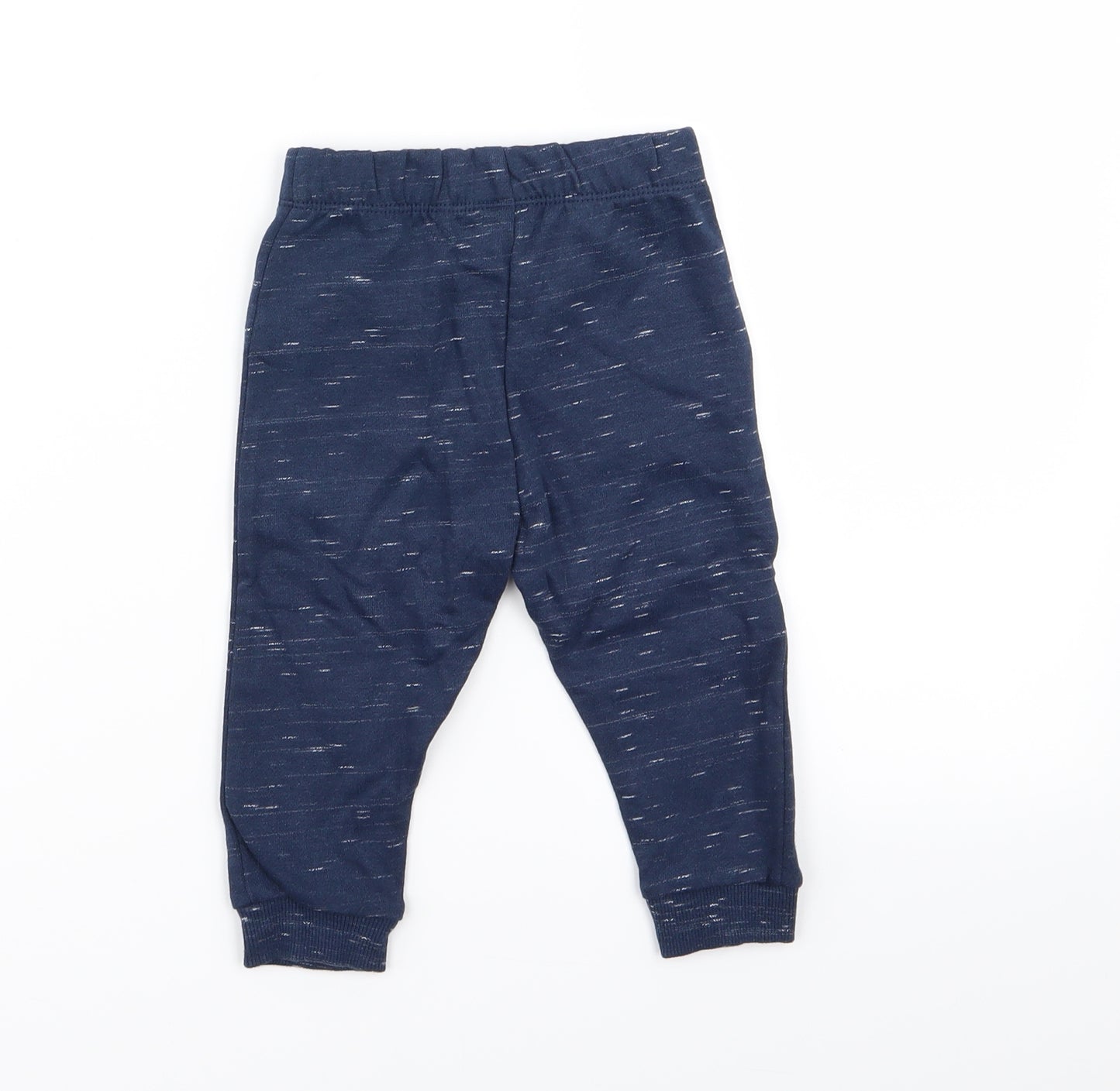 fred & flo Boys Blue   Jogger Trousers Size 9-12 Months